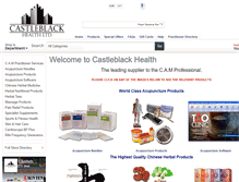 Tablet Screenshot of castleblackhealth.com